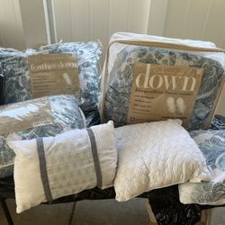 Down comforter With Pillows $20 OBO