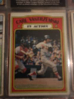 Carl Yastrzemski baseball card #38