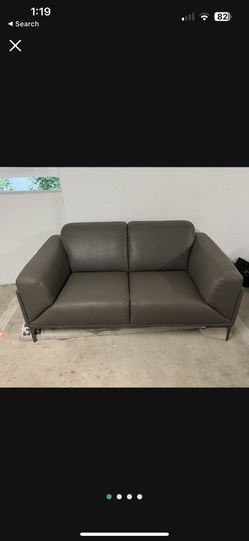 Italian leather couch