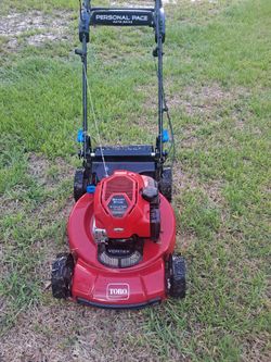 Toro smart stow 150cc pushmower