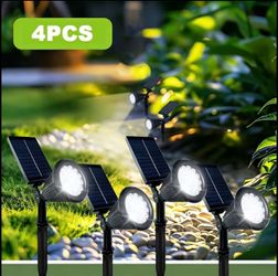 4pc Solar Spotlight Outdoor