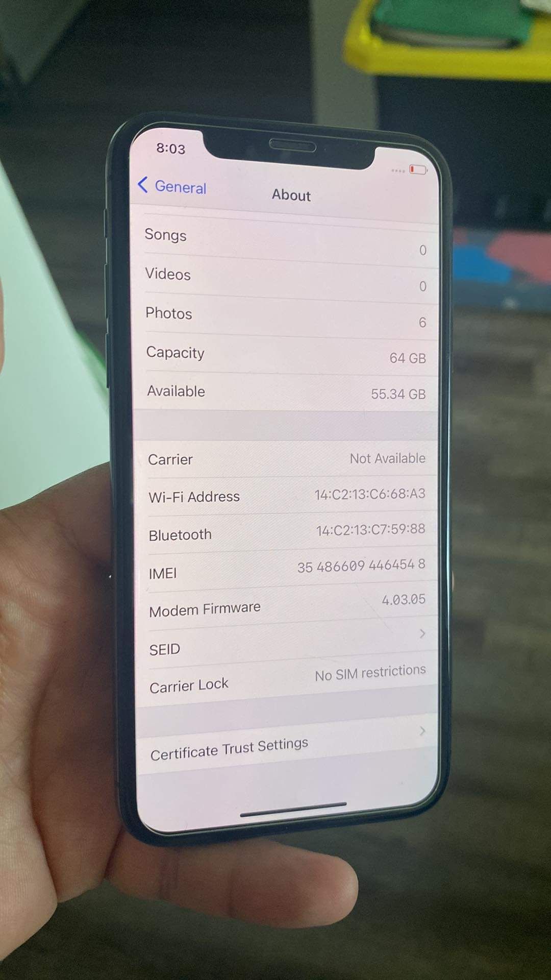 IPHONE X 64GB FACTORY UNLOCKED DESBLOQUEADO