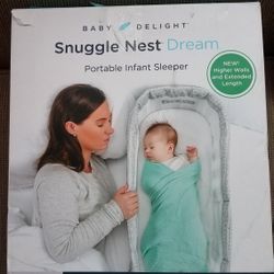 Baby Delight Snuggle Nest Dream Portable Infant Sleeper
