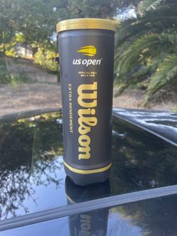 6 CASES OF US OPEN EXTRA RENDEMENT WILSON TENNIS BALL CONTAINERS