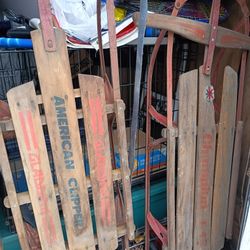 2 Antique Sleds