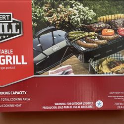 Expert Grill Portable Gas Grill, 10,000 BTU, 189 Sq In Cooking Area