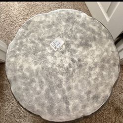 Silver End Table