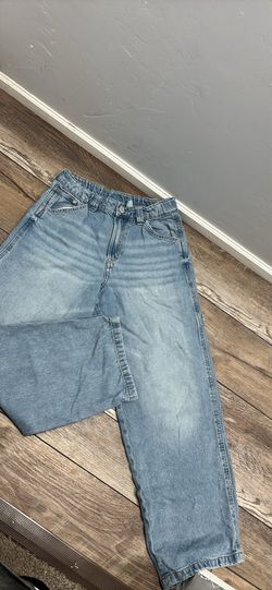 sz16 teen wide leg zara jeans