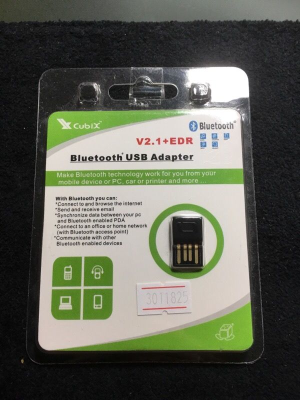 NEW SEALED CubiX Bluetooth USB Nano Adapter Dongle V2.1+EDR