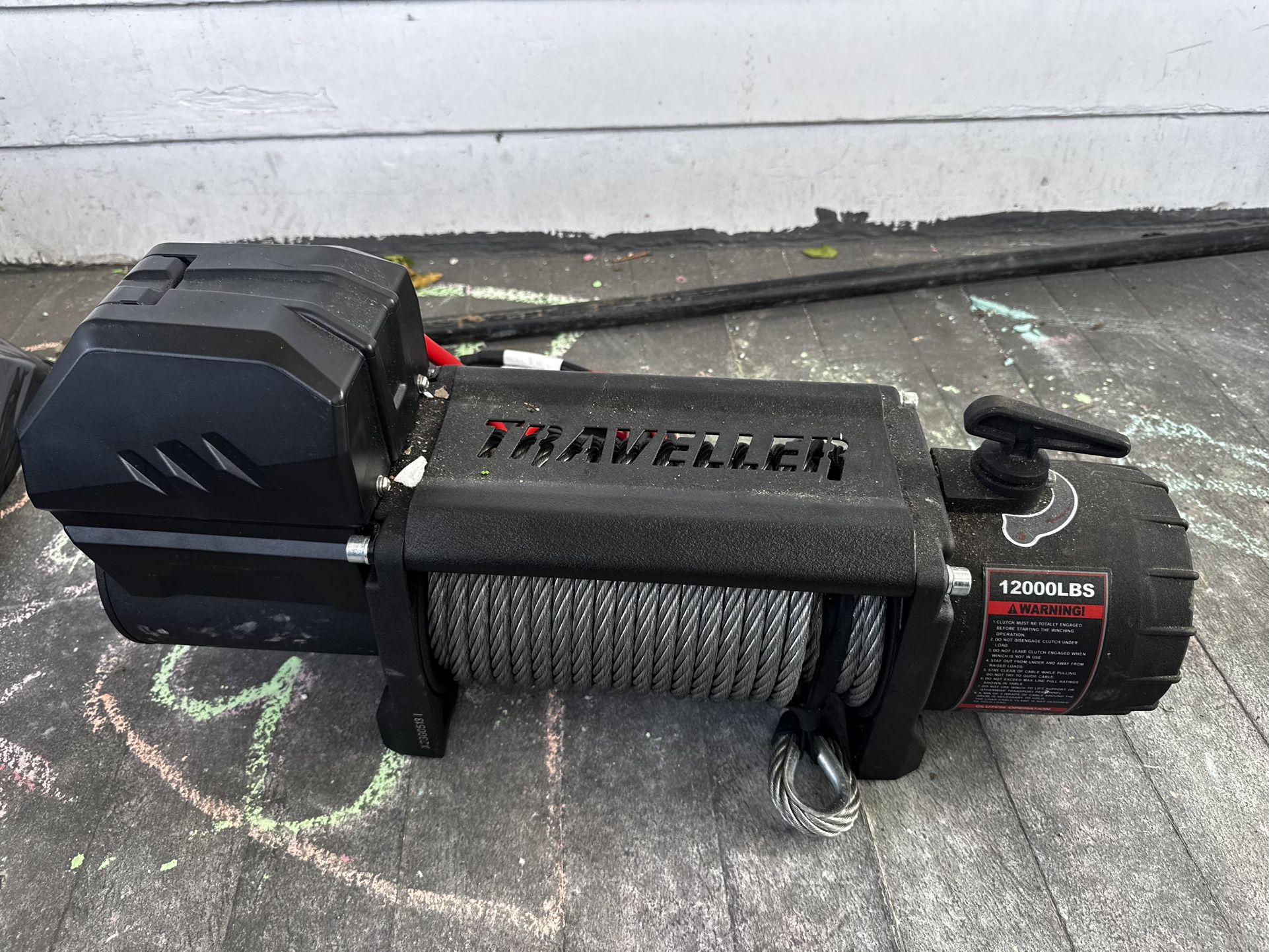12000lb Traveler Electric Powered winch