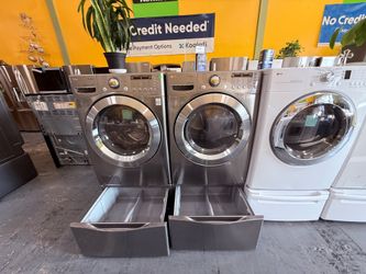 Lavadora y secadora LG a Pagos