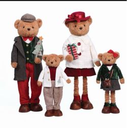 Member's Mark Plush Bear Family, Set of 4
