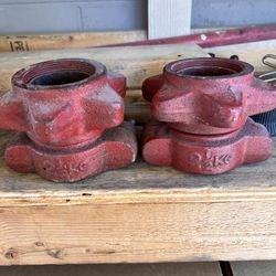 Vintage 5.5lb Barbell Collars