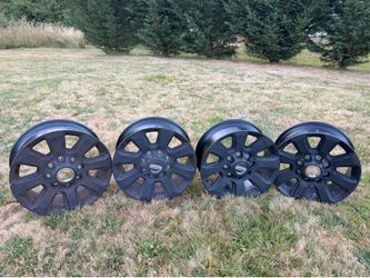 Ford F250 Platinum rims, black