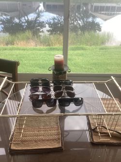 Sunglasses $5 each  two have readers great for small print