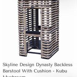 Skyline High End Outdoor Stools / Restaurant/ Cafe / Pub Chairs Stools Qty 50 