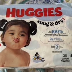 Huggies Snug & Dry Size 4