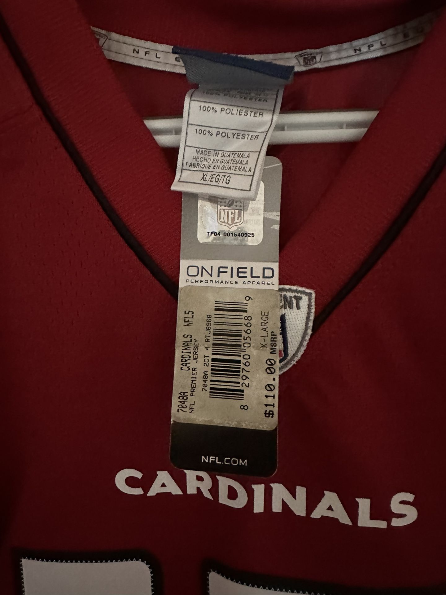 NFL jersey Arizona Cardinals