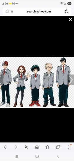 My hero academia costume