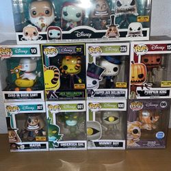 Nightmare Before Christmas Funko Pops 