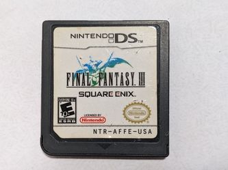 Nintendo Game Final Fantasy 3 DS