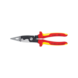 8" 6-in-1 Electrical Installation Pliers 12 and 14 AWG-1000V Insulated
