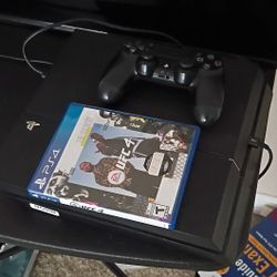 PS4 with UFC 4 
