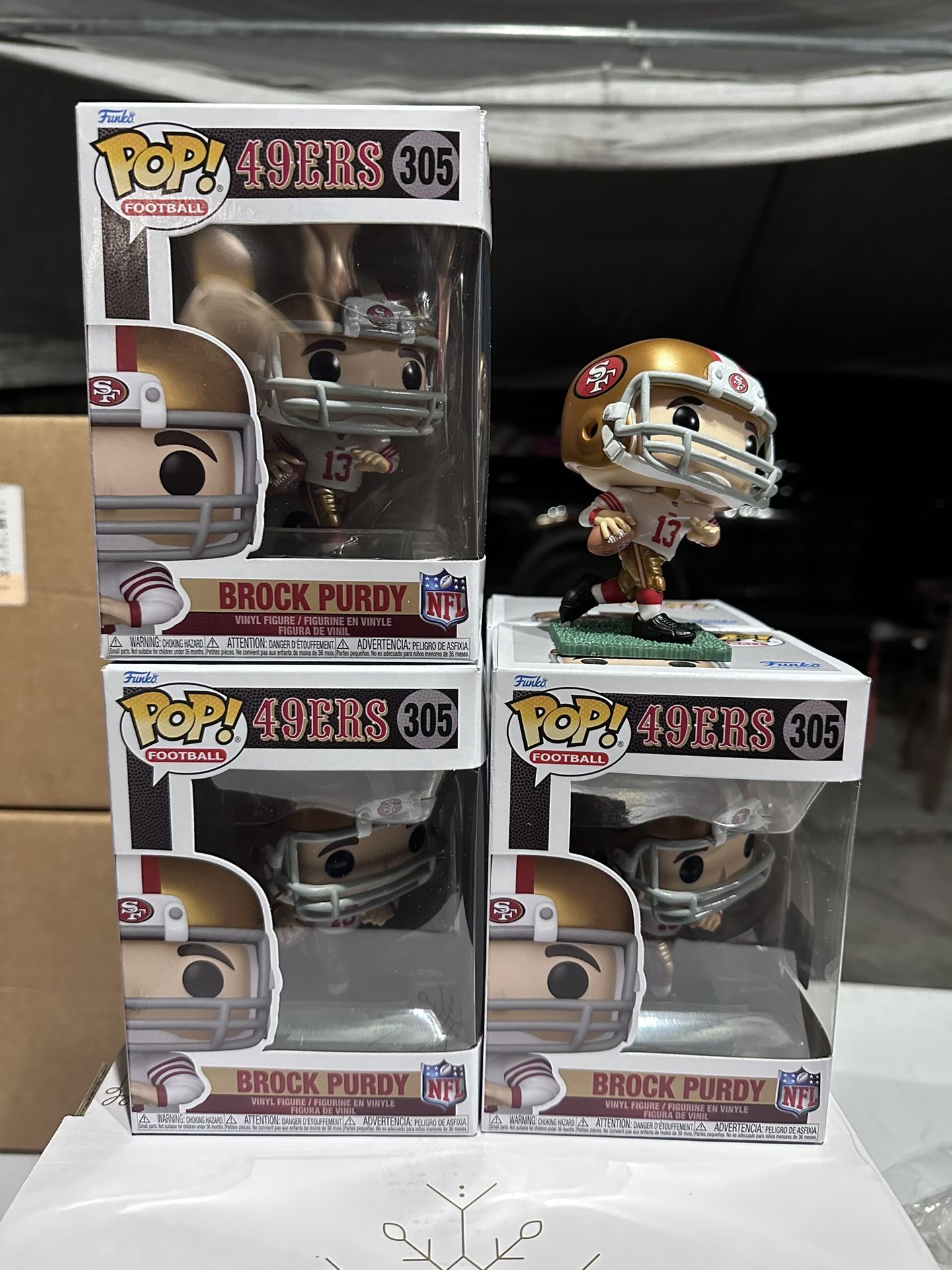 Funko POP! NFL: San Francisco 49ers - Brock Purdy