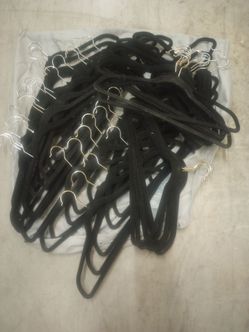 Clothing Fancy Hangers Approx 60 pieces in total