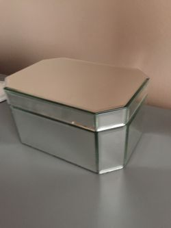 Glass Jewelry Box