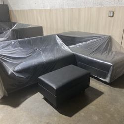 Leather Sectional Sofa Never Used 