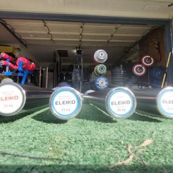 Eleiko Barbells NEW/LIKE NEW