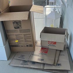 Free boxes good shape!