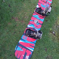 Marrow 163 Rocker With Ride Bindings