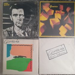 GENESIS PETER GABRIEL VINYL RECORD COLLECTION LOT