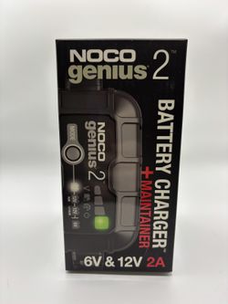 Genius2 6V & 12V 2A Battery Charger and Maintainer