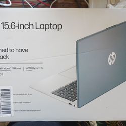 New Still In Box Hp 15.6 Inch Labtop 8GB Memory  256GB SSD $300 FIRM