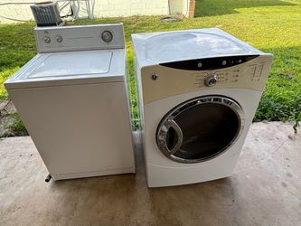 Washer and dryer