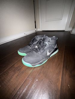 Nike Air jordan Mars 270 Black Green Glow in the Dark men’s size 14