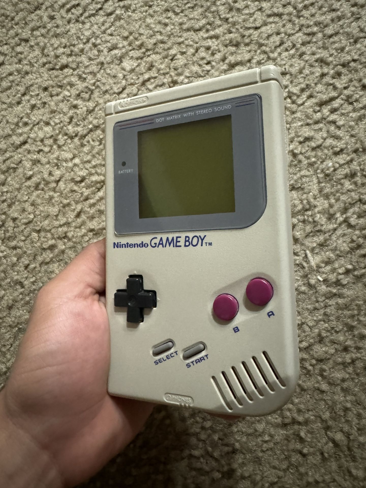 Nintendo Gameboy 1989 DMG