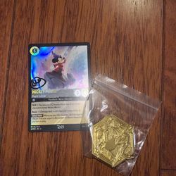 D23 2024 Lorcana Signed Promo Card And Pin