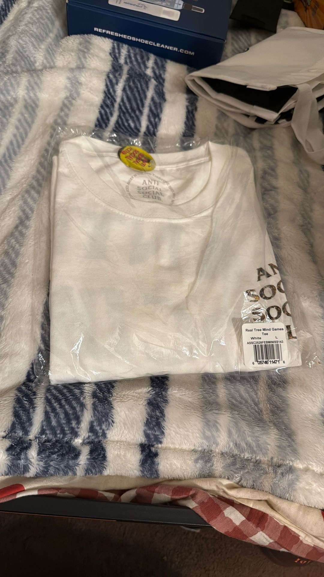 Anti social social club real tree camo shirt