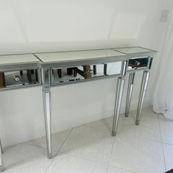 Mirrored Console Table