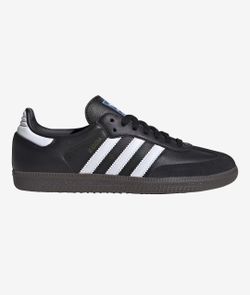 adidas Samba OG Women's Leather Lace Up Low Top Sneakers Black White IG9031