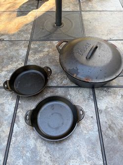 Cast iron skillets