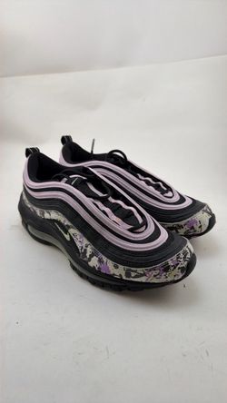 Nike Air Max 97 Black Pink Camo Sneakers size 8.5