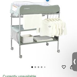 Baby Changing Table Portable Adjustable Changing Station