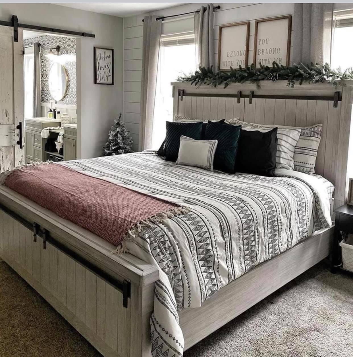 Brashland White Panel Bedroom Set Ashley Queen and King Bed Frame