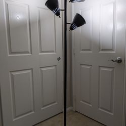 Black Lamp with 3 Shades