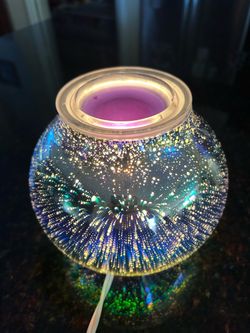 Custom Made Oil Diffuser & Burner 7” x 7” Like New